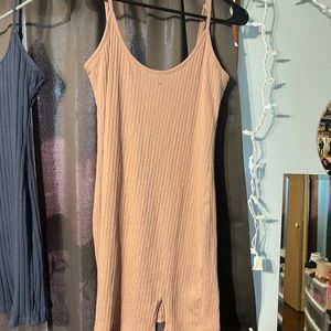 tanish pinkish dress